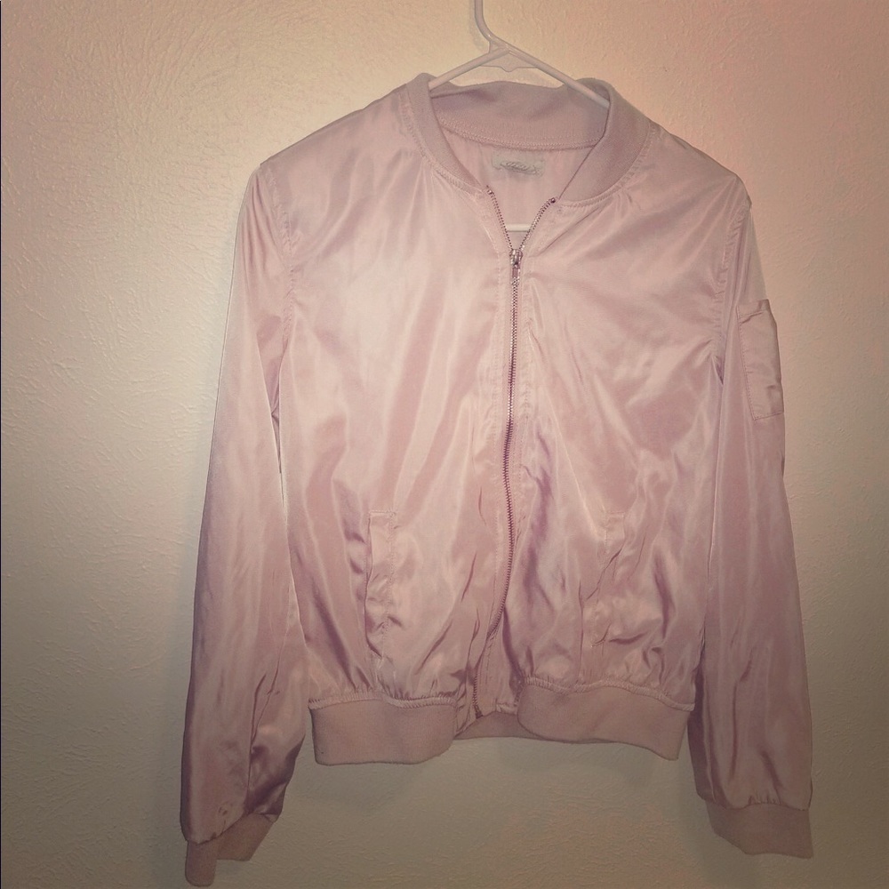 Pink/Mauve Bomber jacket